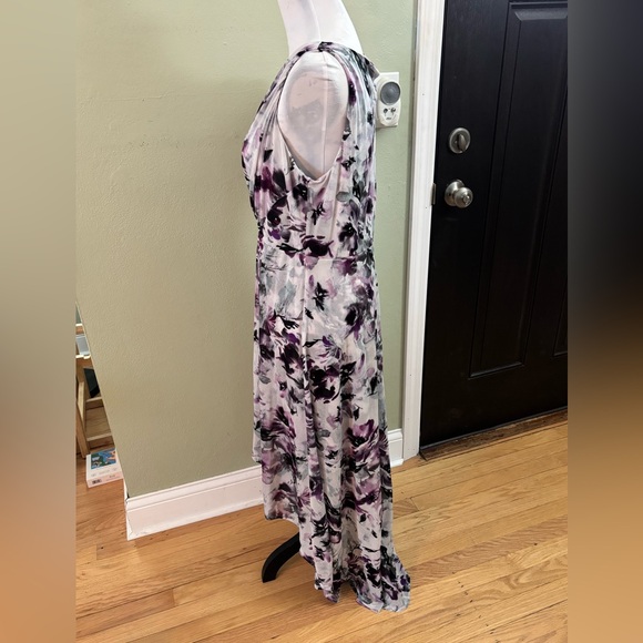 Simply Vera Vera Wang Purple and Black Maxi Sundress - Picture 2 of 3